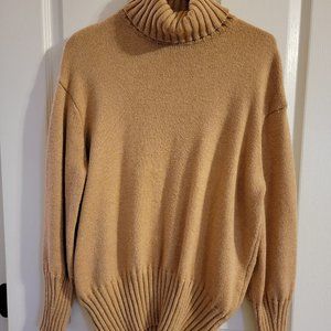 A New Day Long Tan Sweater, XS
